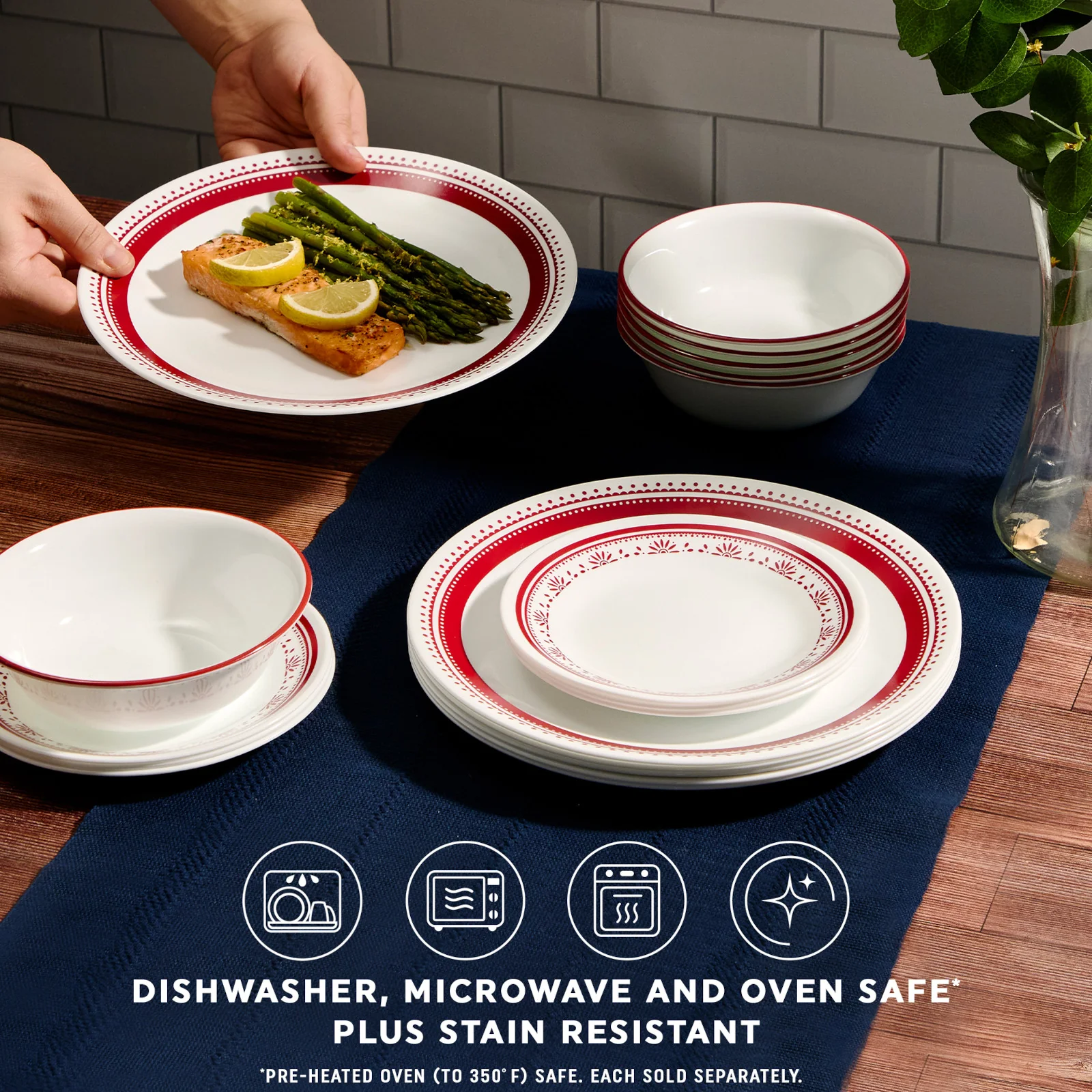 Corelle® Sadie 6.75" Appetizer Plate - Image 4