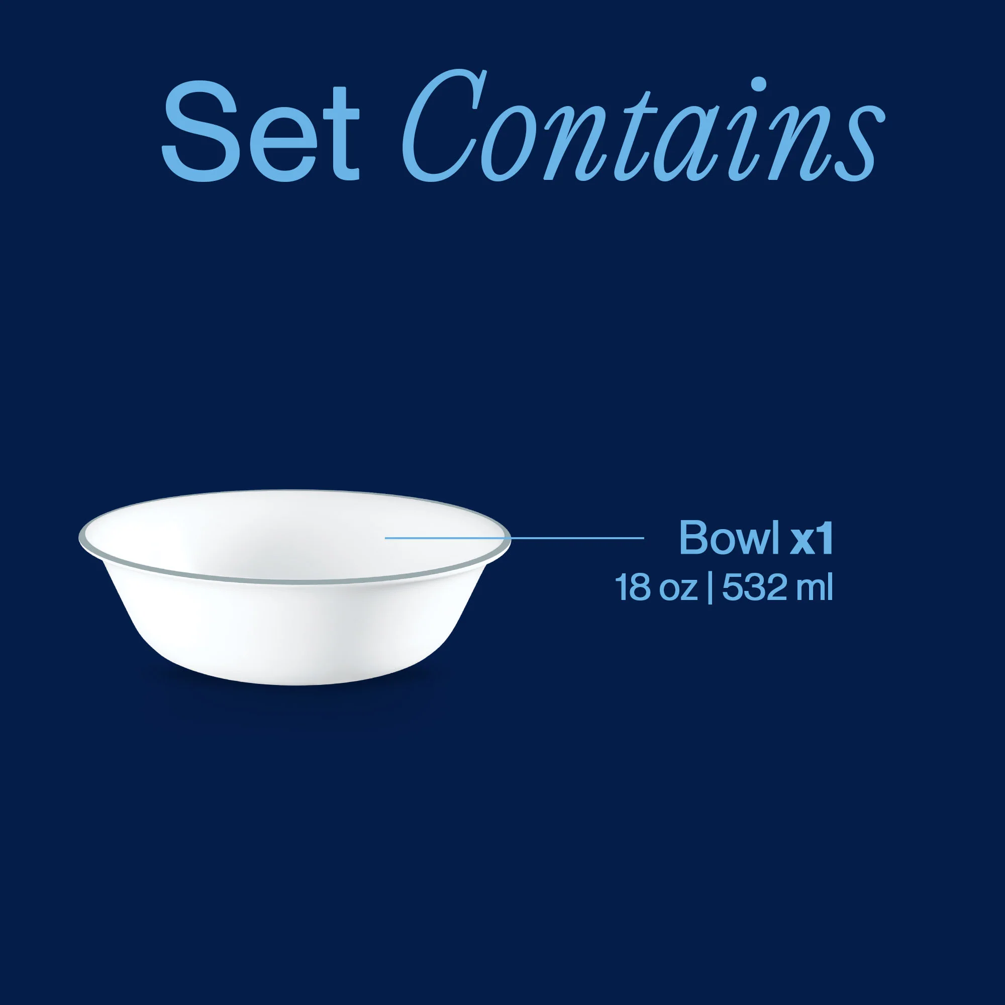 Corelle® Flowing Fern 18-ounce Cereal Bowl - Image 3