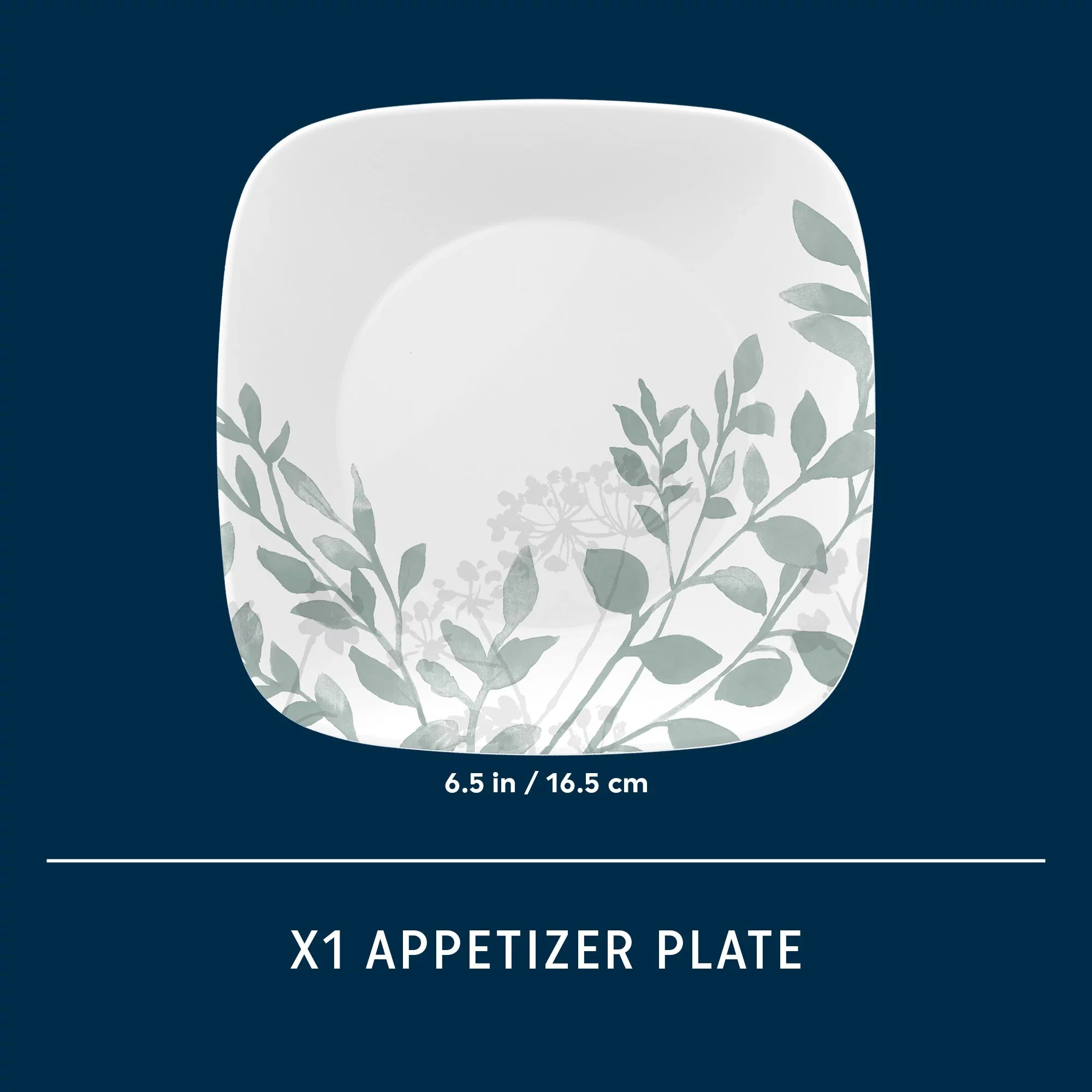 Corelle® Square Amalie 6.5" Appetizer Plate - Image 6