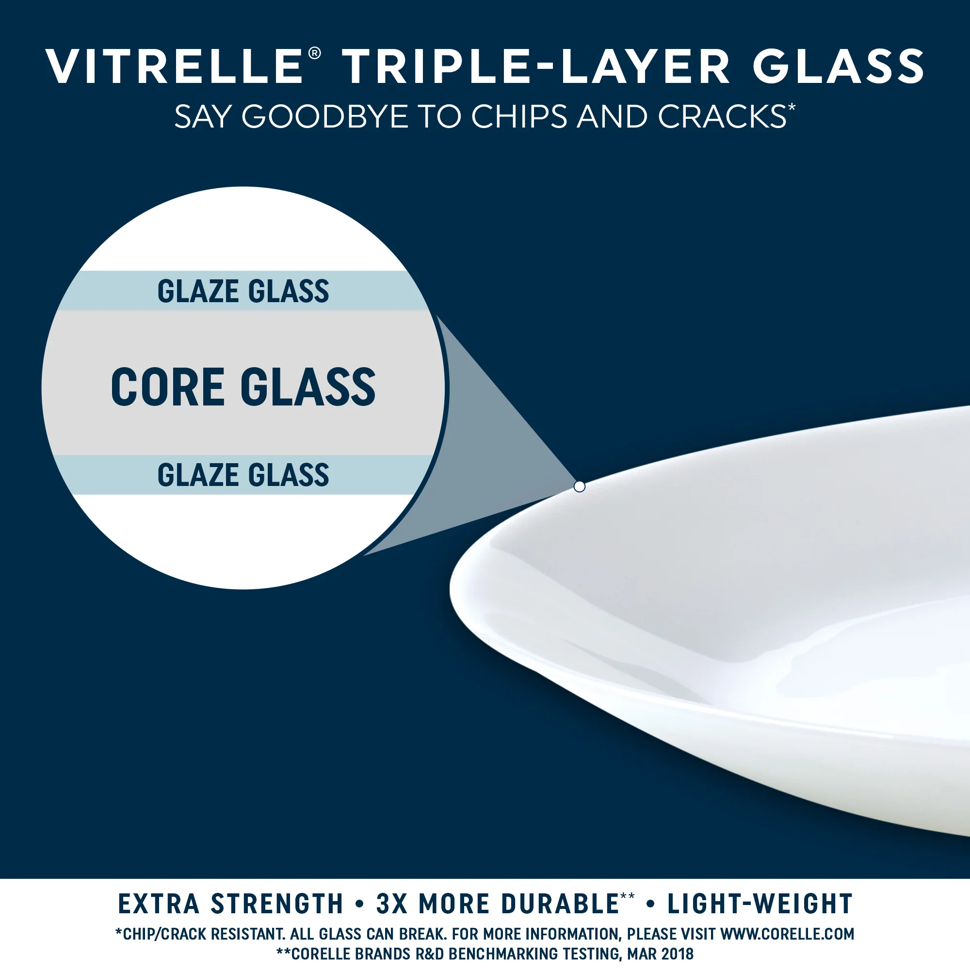 Corelle® Darlington 18-ounce Cereal/Soup Bowl - Image 5