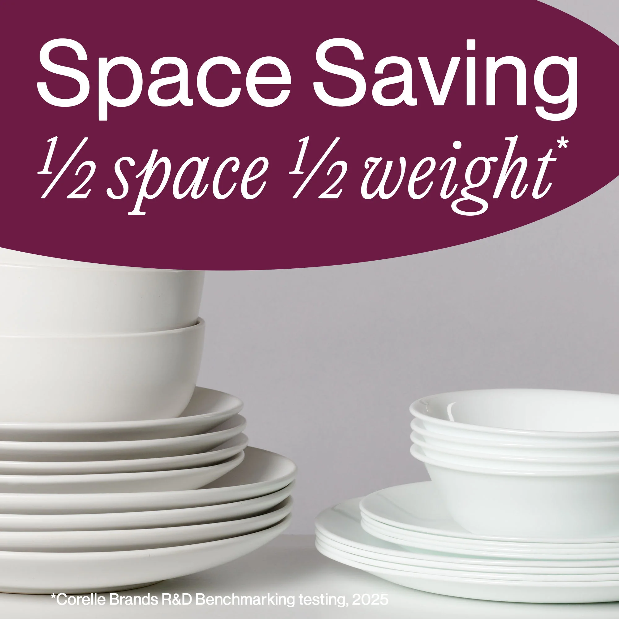 Corelle® Winter Frost White 8.5" Salad Plates, 6-pack - Image 8